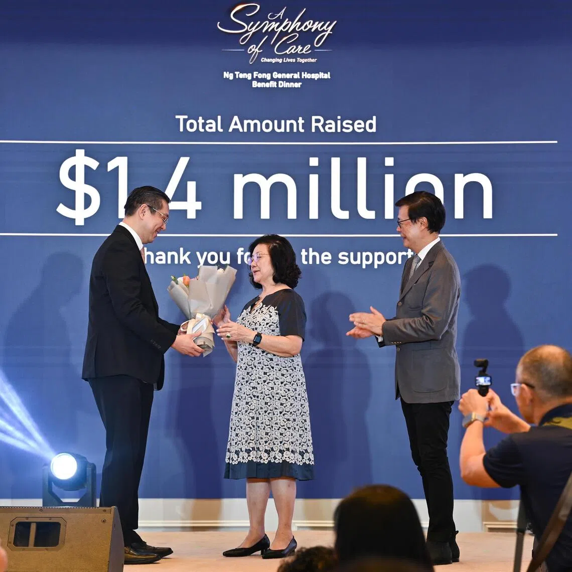 The JurongHealth Fund successfully raised $1.4 million through the eight-month long campaign, which ended with a dinner on Oct 16.