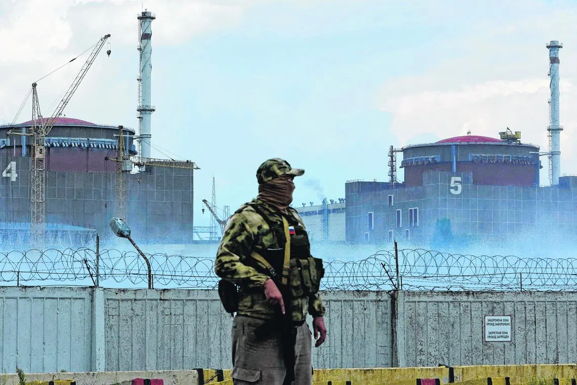 Ukraine's Zaporizhzhia Nuclear Power Plant - Europe's largest - has been occupied by Russia since March 2022.