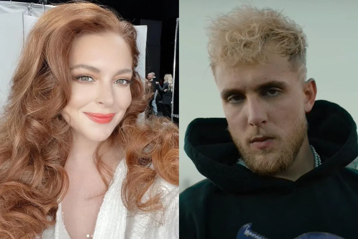 Without admitting or denying their guilt, Lohan (left) and Paul agreed to pay US$40,670 and US$101,887 in restitution and fines respectively. 