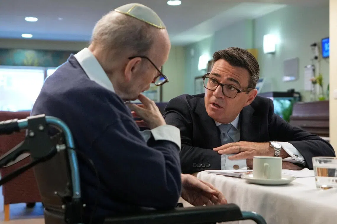 British PM Burnham says he is determined to fix care crisis for elderly