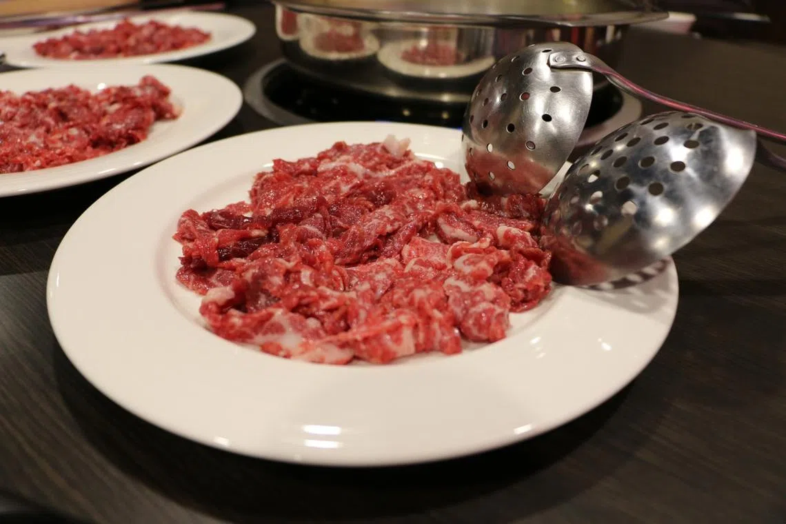 Five food services contractors were found to have been passing off much cheaper duck meat as beef and mutton in their dishes since March.