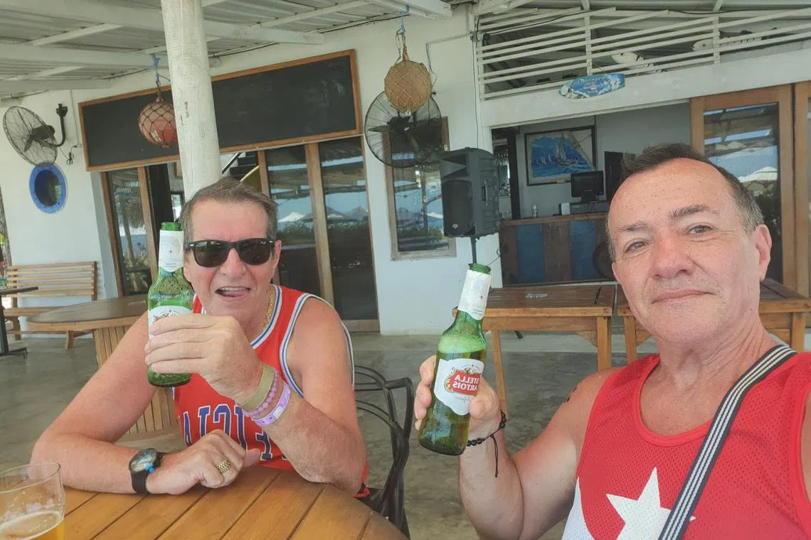 Paul Longworth (left) and Albert Alfonso were killed in their London flat in July 2024.