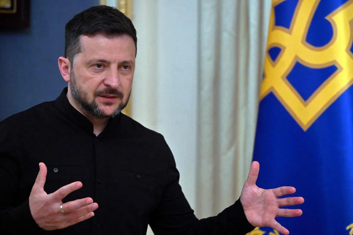Ukrainian President Volodymyr Zelensky said Kyiv has taken steps to prevent Russia's troops from conducting a large-scale offensive.