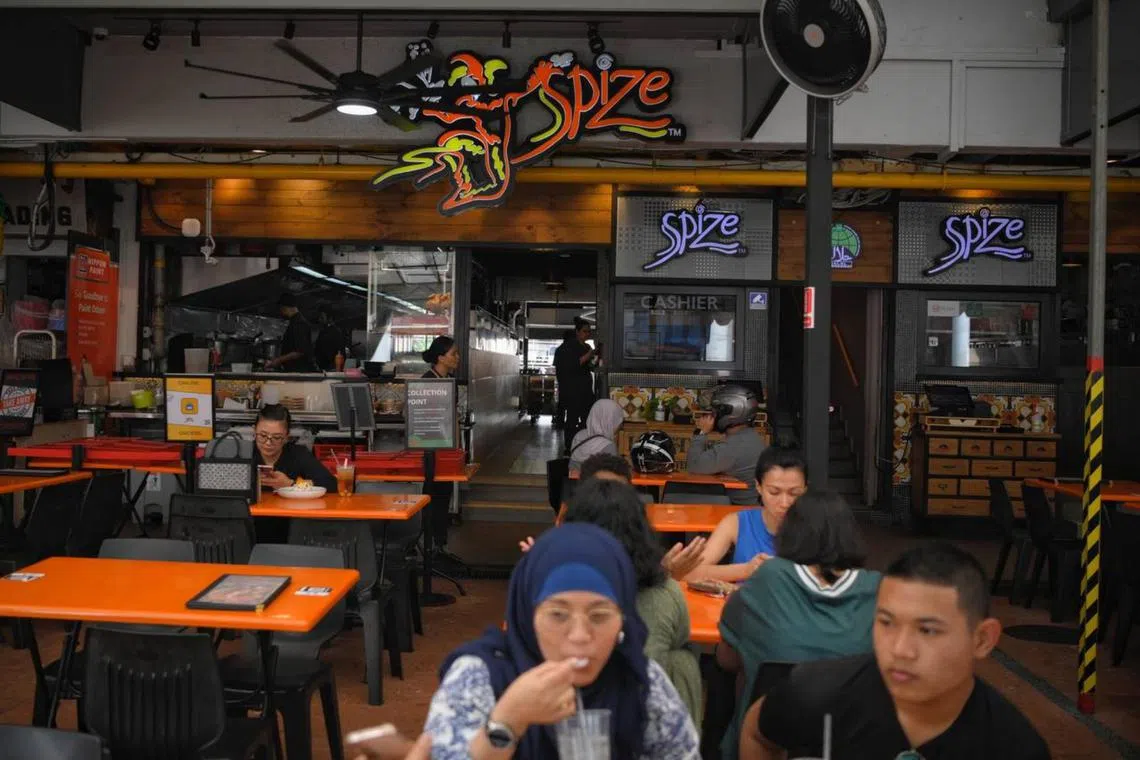 Spize’s Bedok had its food hygiene level downgraded from “A” to “C” after a food poisoning incident last year.