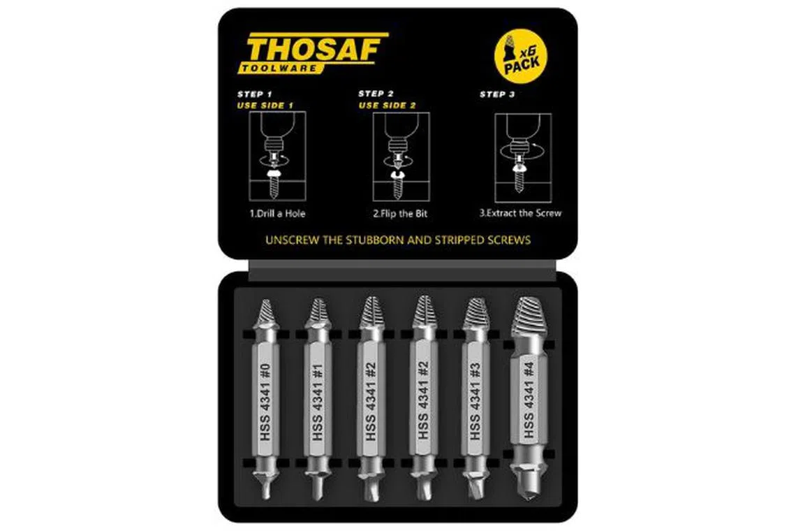 Thosaf Screw Extractor Set