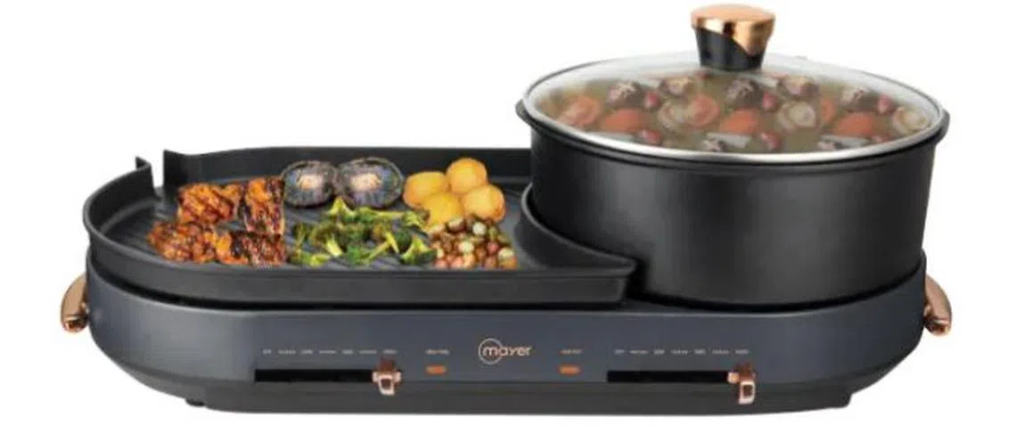 Mayer Multi-functional Hot Pot with Grill MMHPG5