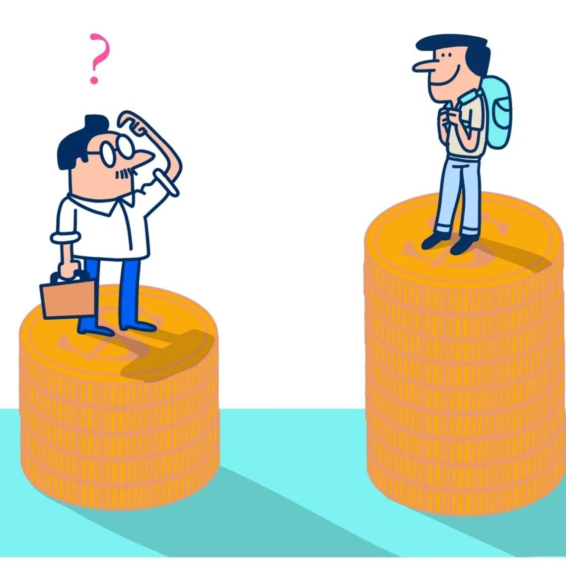 Salary compression occurs when the pay gap between new hires and long-serving employees in the same team or role becomes unusually small.
