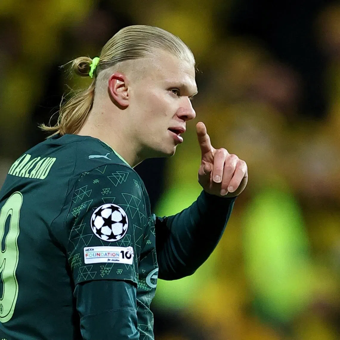 Soccer Football - UEFA Champions League - Bodo/Glimt v Manchester City - Aspmyra Stadion, Bodo, Norway - January 20, 2026 Manchester City's Erling Haaland reacts Action Images via Reuters/Andrew Boyers