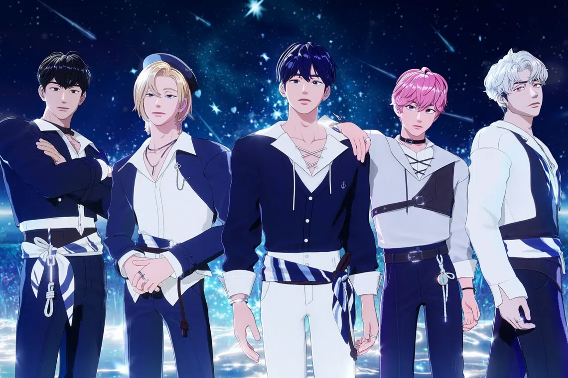 Plave is among the many K-pop groups that uses avatars to represent actual artistes. 