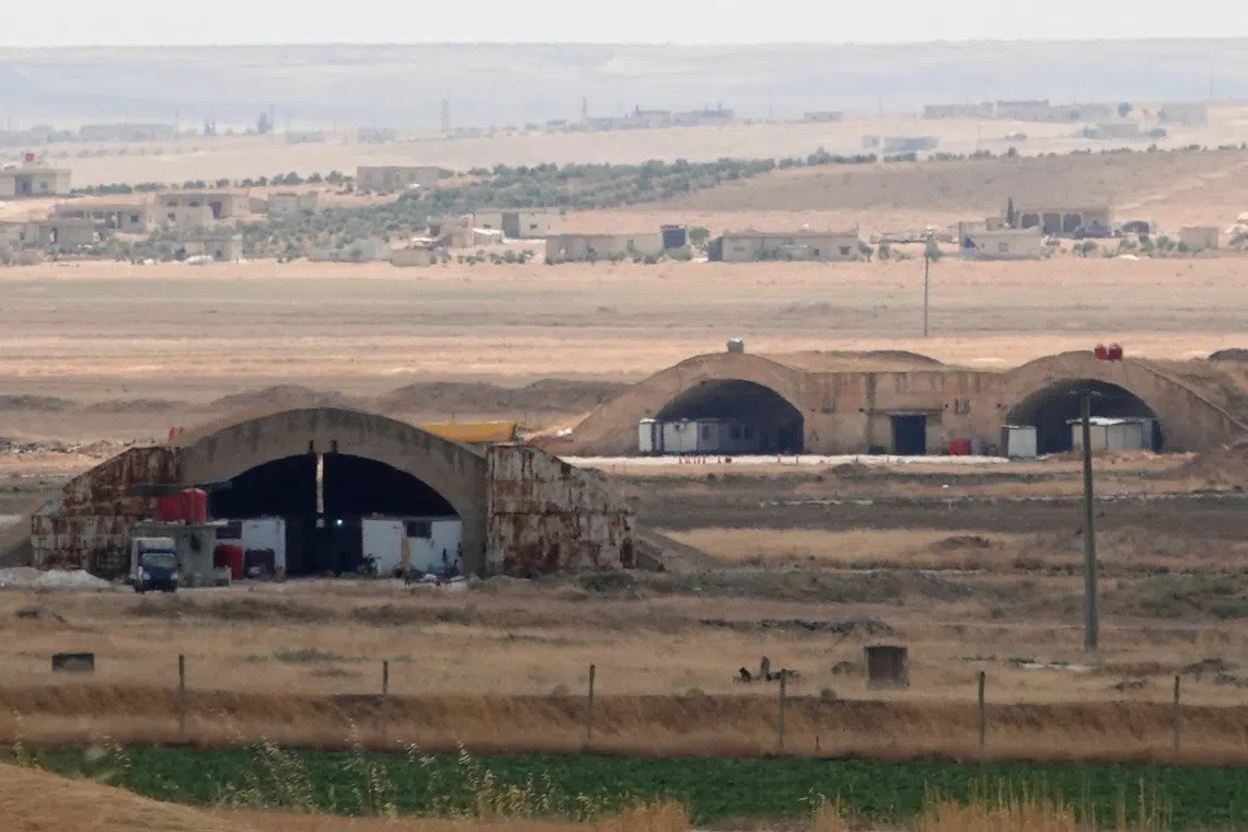 Syria says no Turkish military build-up planned at airbase struck by Israel