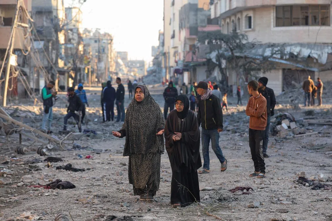 Israeli military strikes killed at least 15 Palestinians in Gaza on Dec 1, medics said.