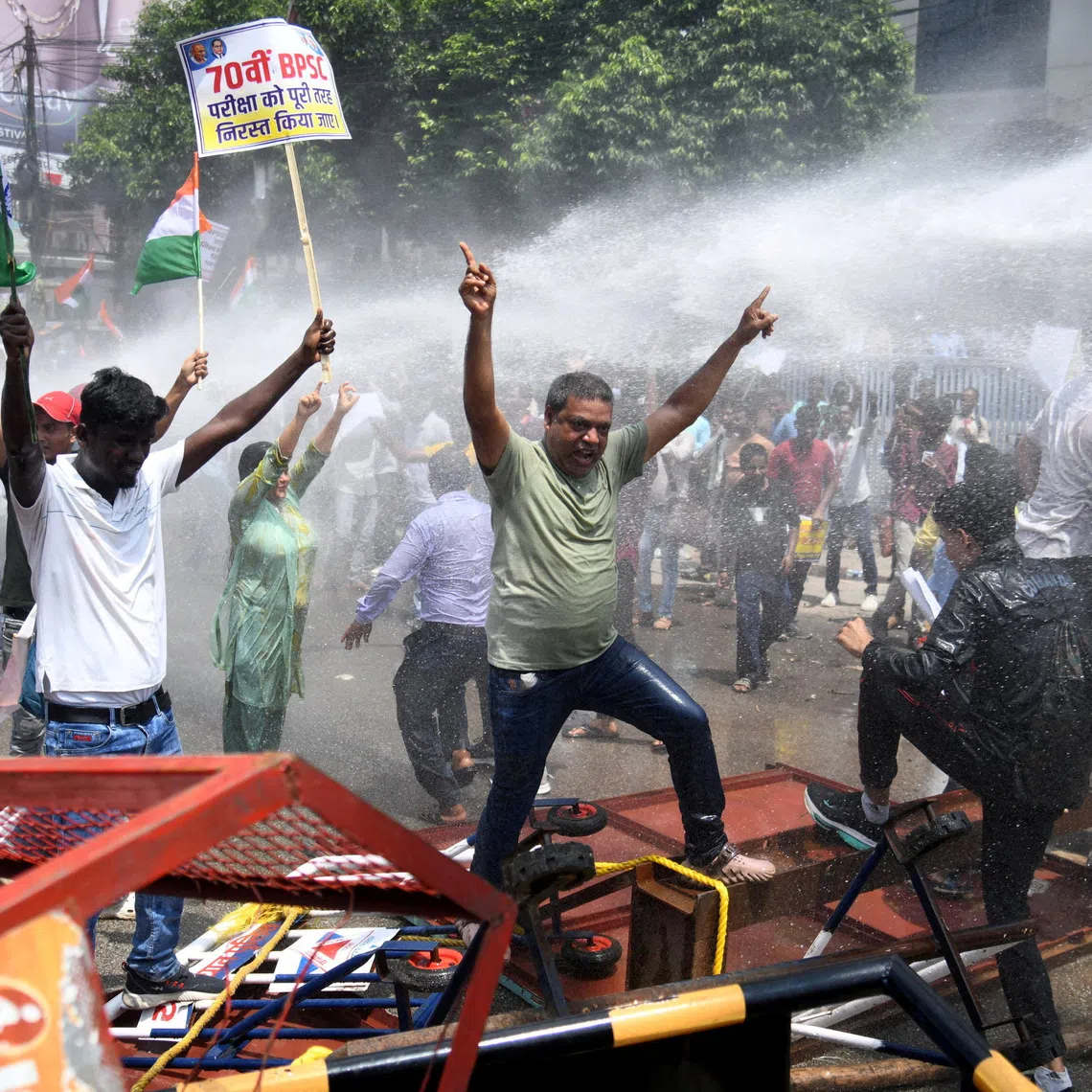 India has seen a rise in demonstrations over wrongdoing in tests since weeks-long youth protests led by the Cockroach Janta Party forced the federal education minister’s resignation in July.