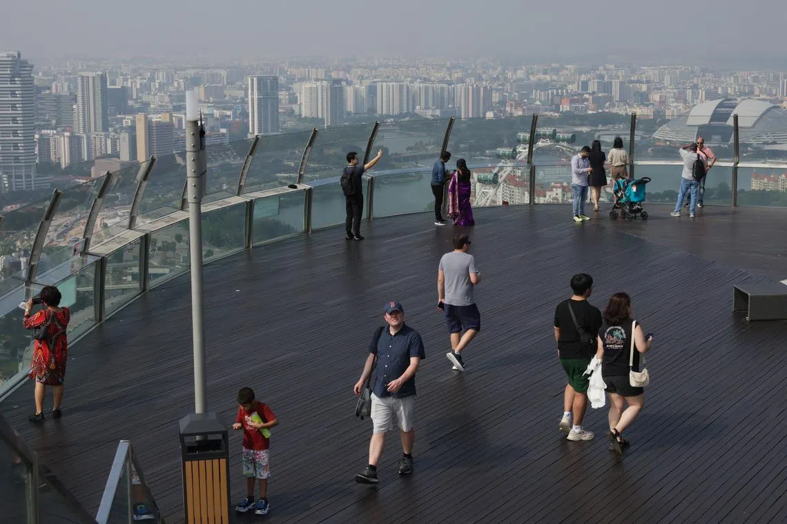 NEA advises the public to check the one-hour PM2.5 readings before carrying out any outdoor activities.