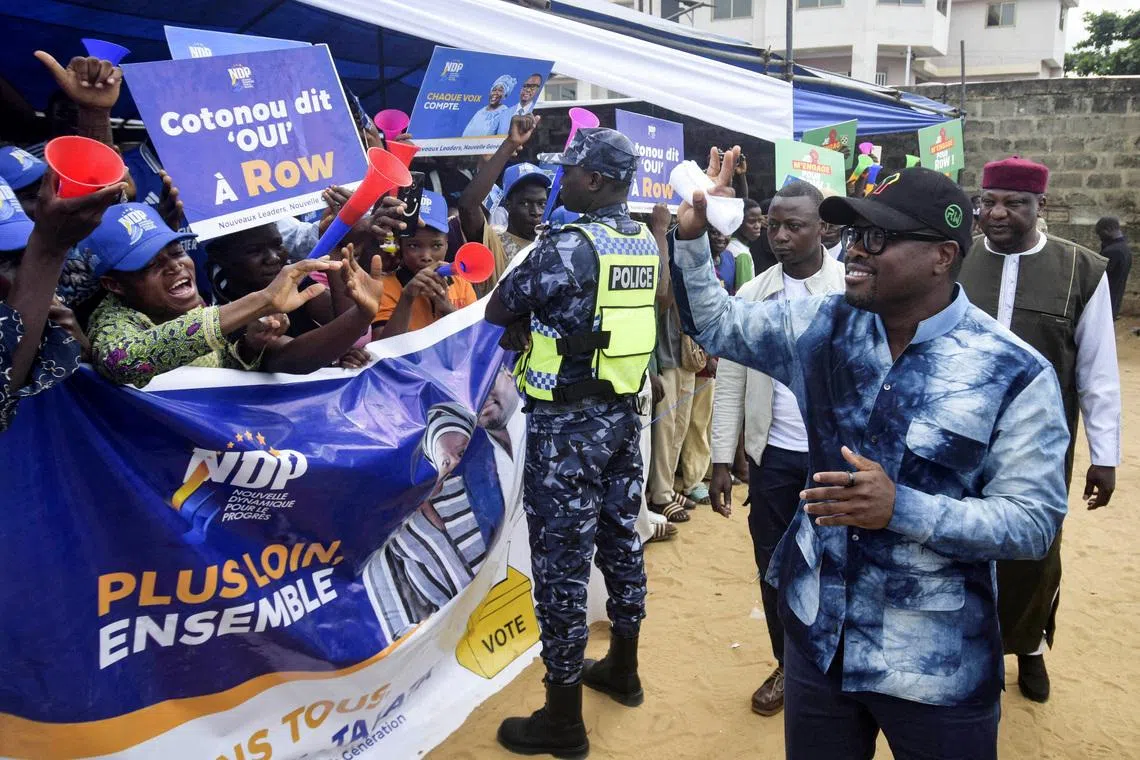 Benin's Wadagni wins presidency in landslide with over 94% of votes