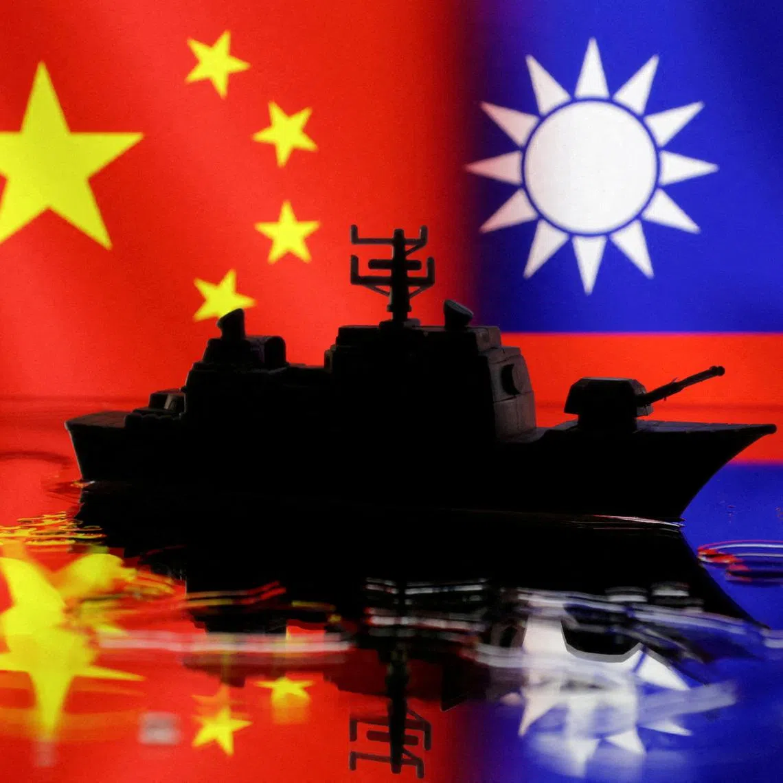 Chinese warships and warplanes operate around Taiwan on an almost daily basis.
