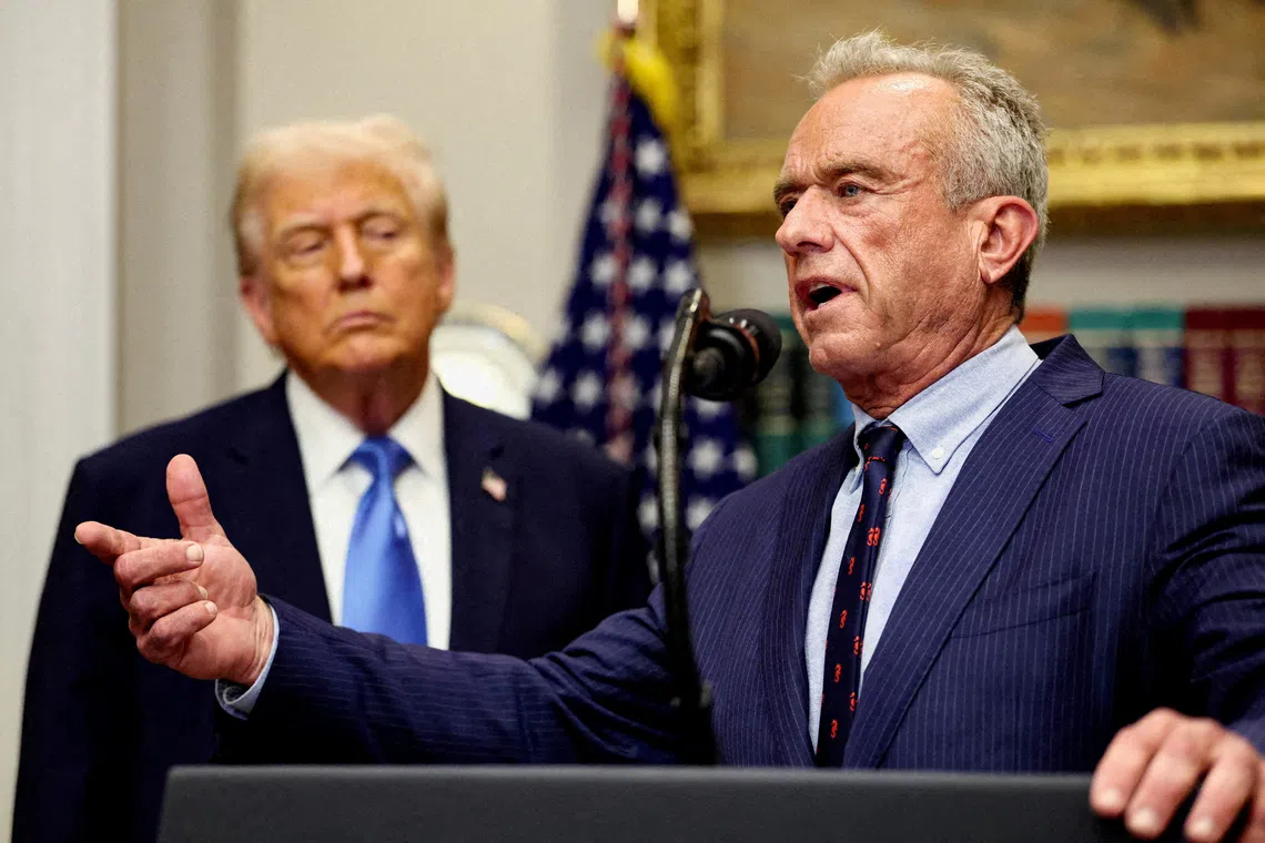 US Secretary of Health and Human Services Robert F. Kennedy Jr previously held a leadership role in a prominent anti-vaccine group.