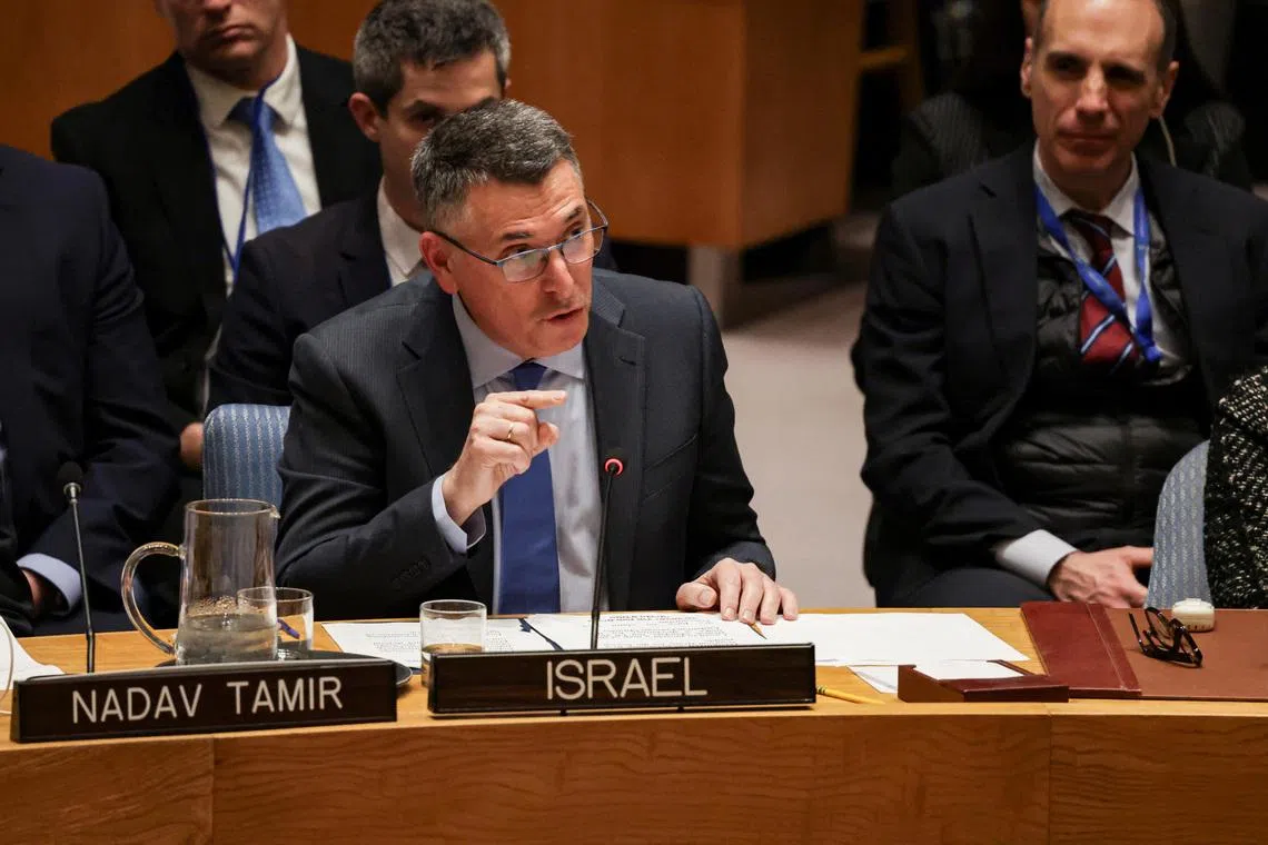 Israeli foreign minister denies reports of Lebanon talks, interceptor shortages