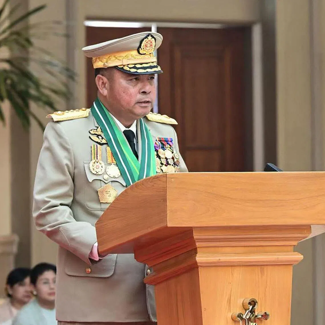 General Ye Win Oo led the contingent of troops that arrested Nobel Peace Prize winner and the country’s then leader Aung San Suu Kyi in 2021.