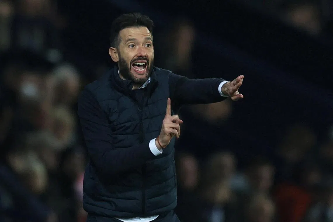 Carlos Corberan, a former Valencia youth goalkeeper, guided West Brom to the Championship play-offs last season. 