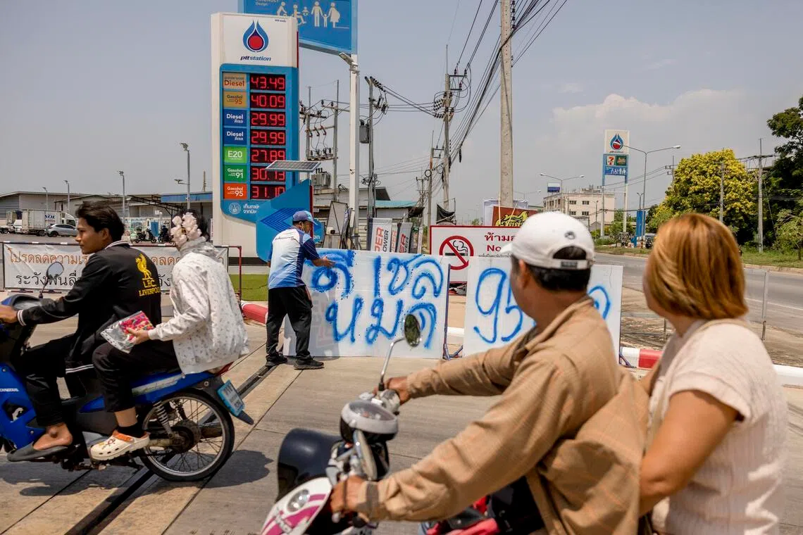 Energy infrastructure in the Middle East has been so severely disrupted that oil and gas supply may take one to two years to stabilise, Finance Minister Ekniti Nitithanprapas told lawmakers on April 9.