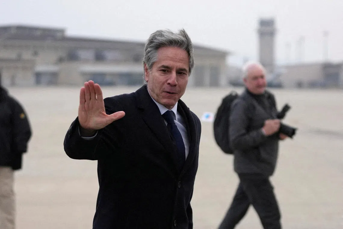 Mr Antony Blinken is expected to meet with senior Japanese government officials on Jan 7.