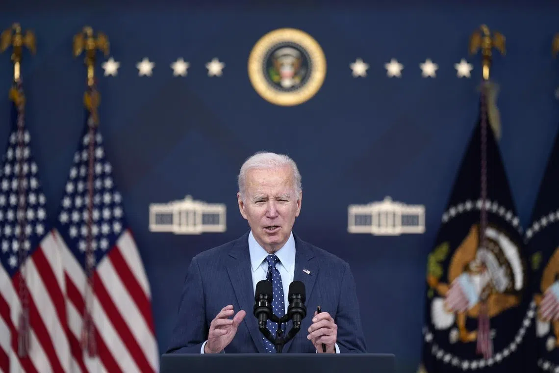Mr Biden said the US was not looking for a new Cold War and was continuing to engage diplomatically with China on the spy balloon issue.