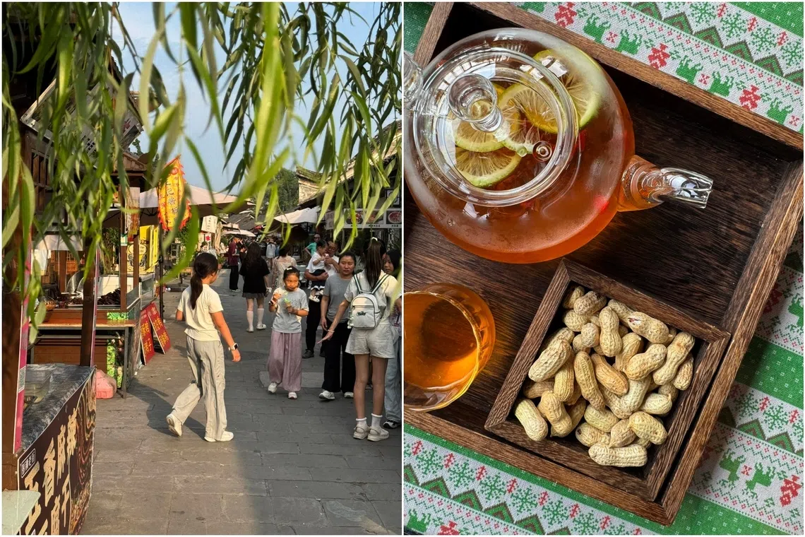 Explore teahouse culture in Pengzhen, a small town an hour by road from Chengdu.