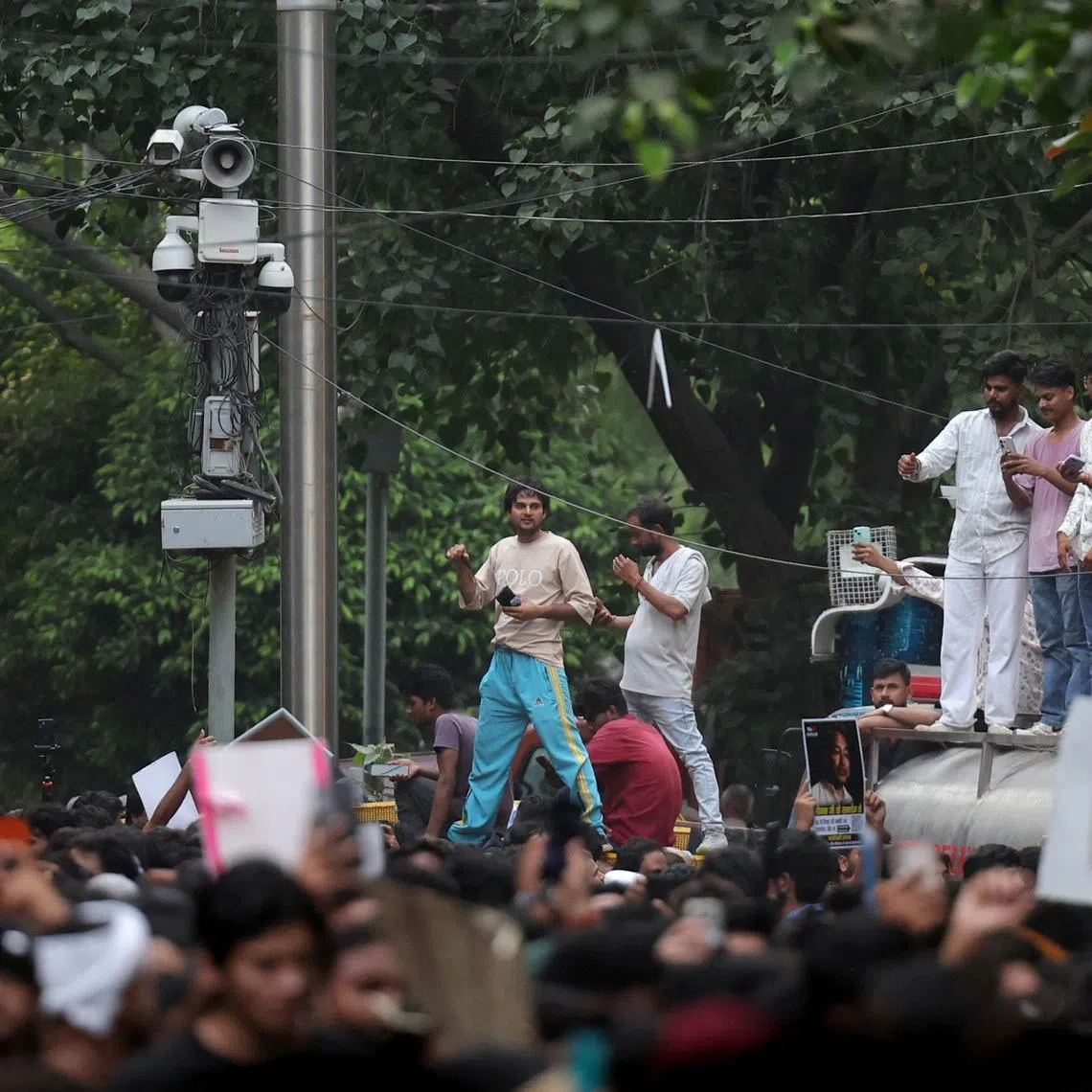 India has no law governing the use of facial recognition technology by police and surveillance at the main protest site in New Delhi was a breach of the law.