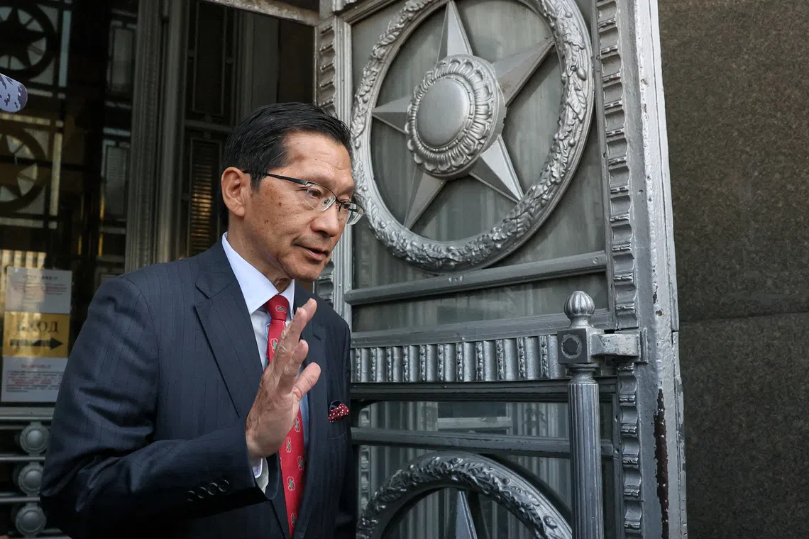 Russia protests to Japanese ambassador over Takaichi's 'anti-Russian' remarks