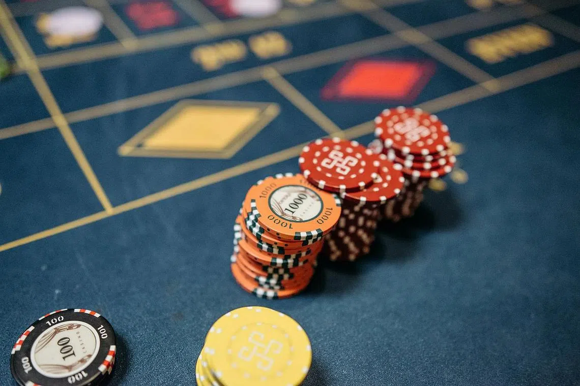The three men managed to steal $1,575 in casino chips in total before they were caught.