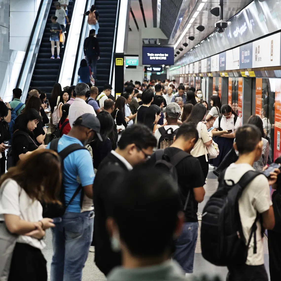 The delays were communicated on announcement boards at stations but not on social media, and this raised the ire of some netizens.