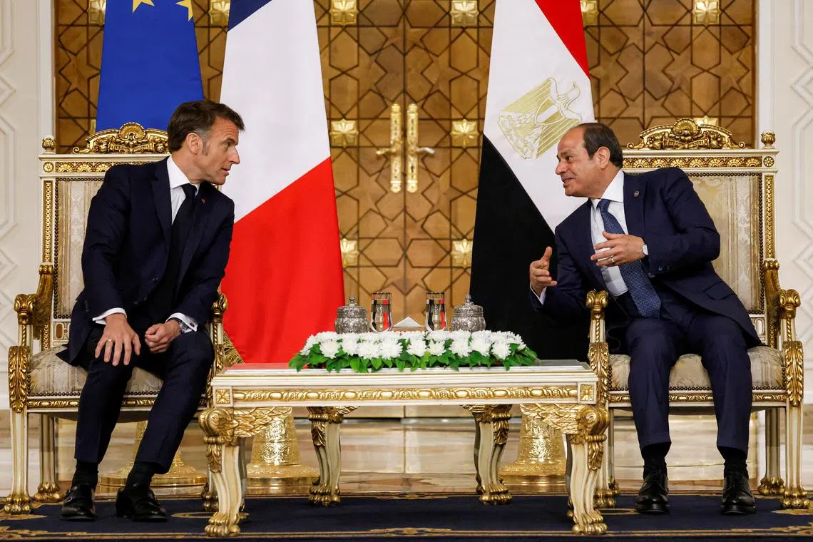 France signs deals to help Egypt's economy in volatile regional climate