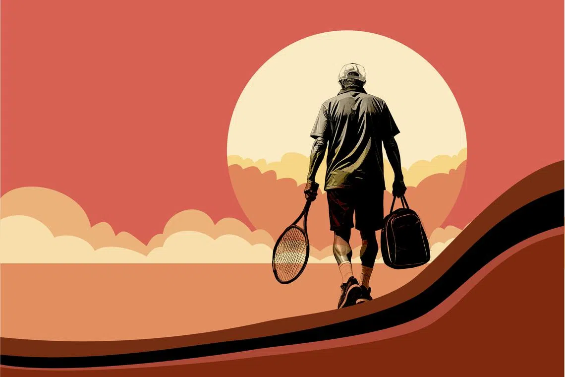 If you’re lucky, a sport follows you through your life, says the writer.