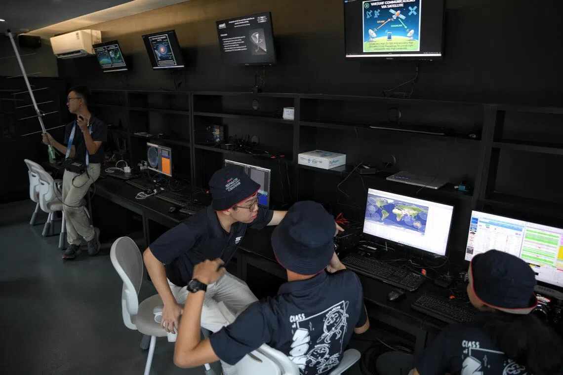 The new Bell Radio Room at the School of Science and Technology’s Space Technology Centre on April 20.