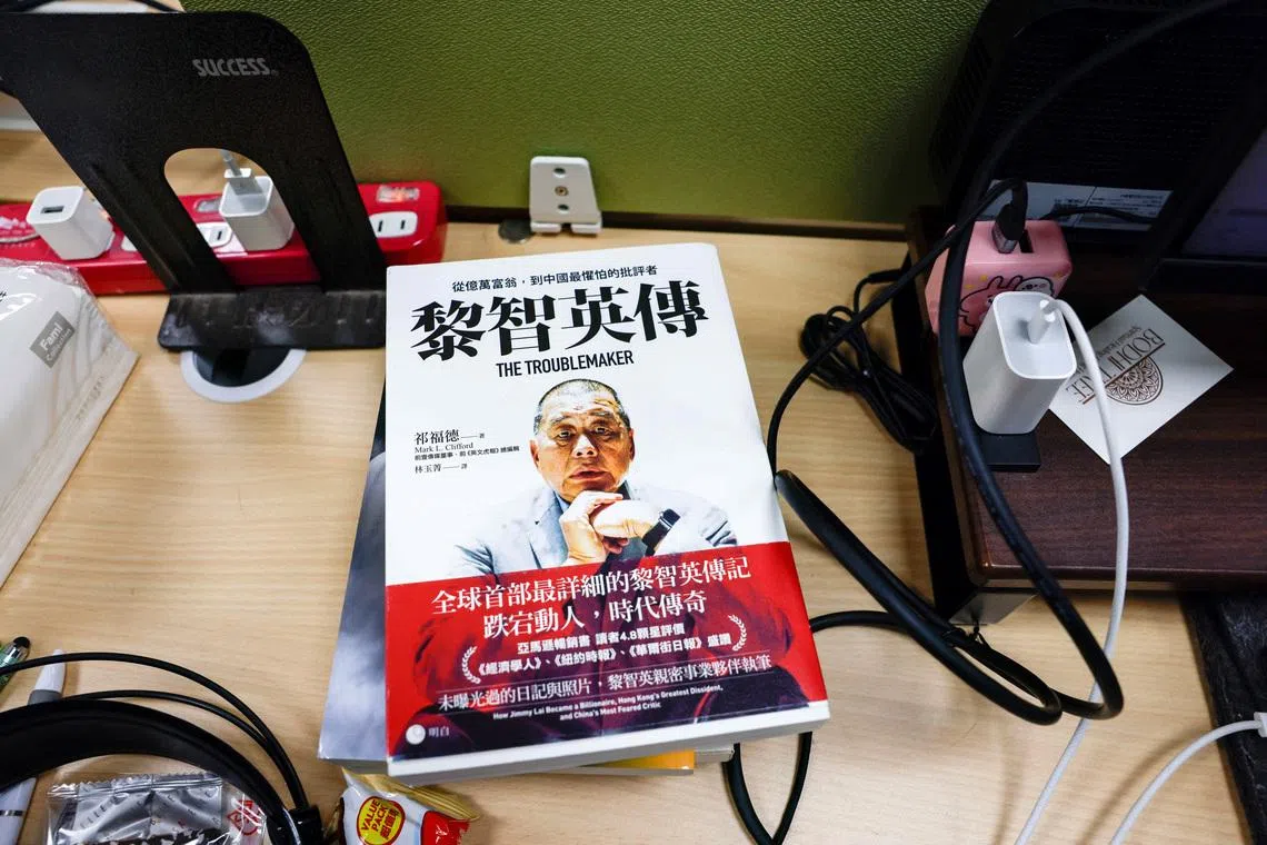 straitstimes.com - Hong Kong police arrest bookstore owner and staff for selling Jimmy Lai biography, broadcaster reports