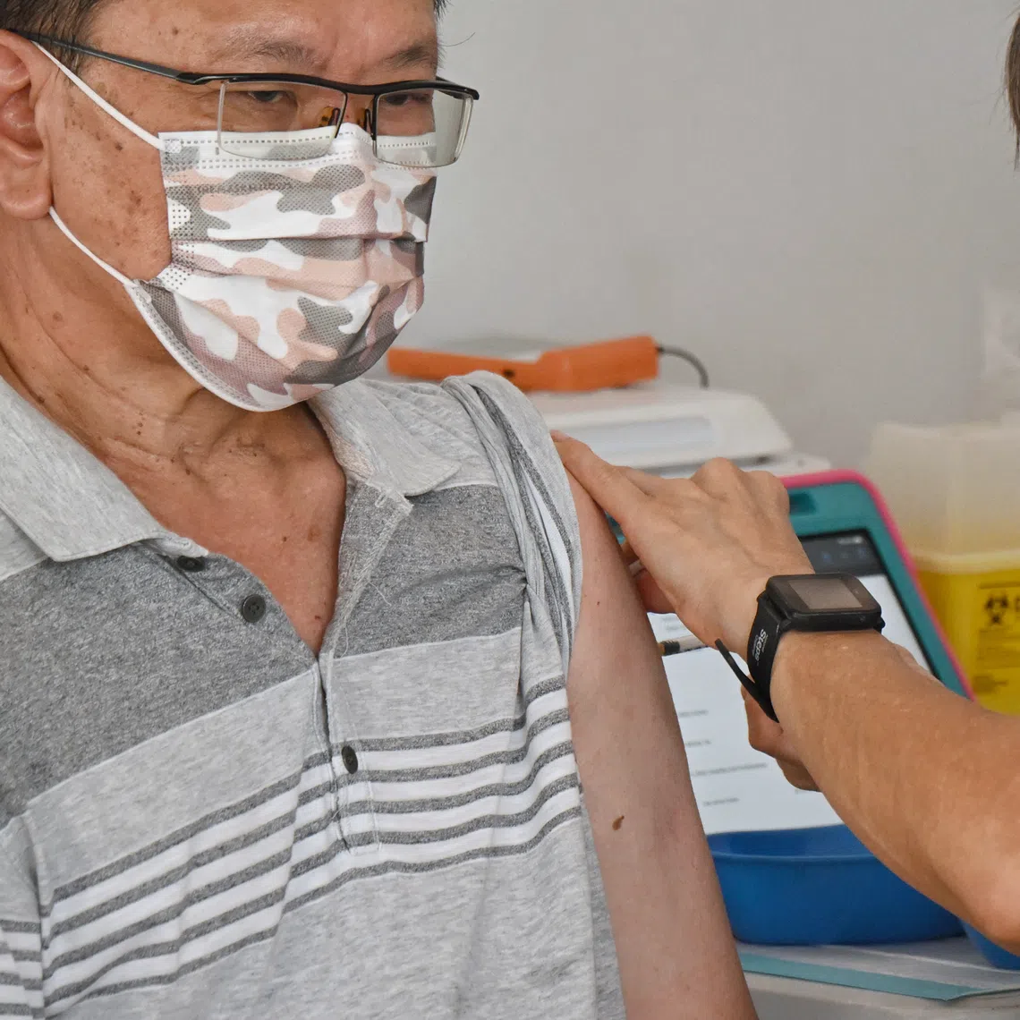 People aged 60 and older, the medically vulnerable aged six months and older and residents of aged-care facilities are recommended to get jabbed.