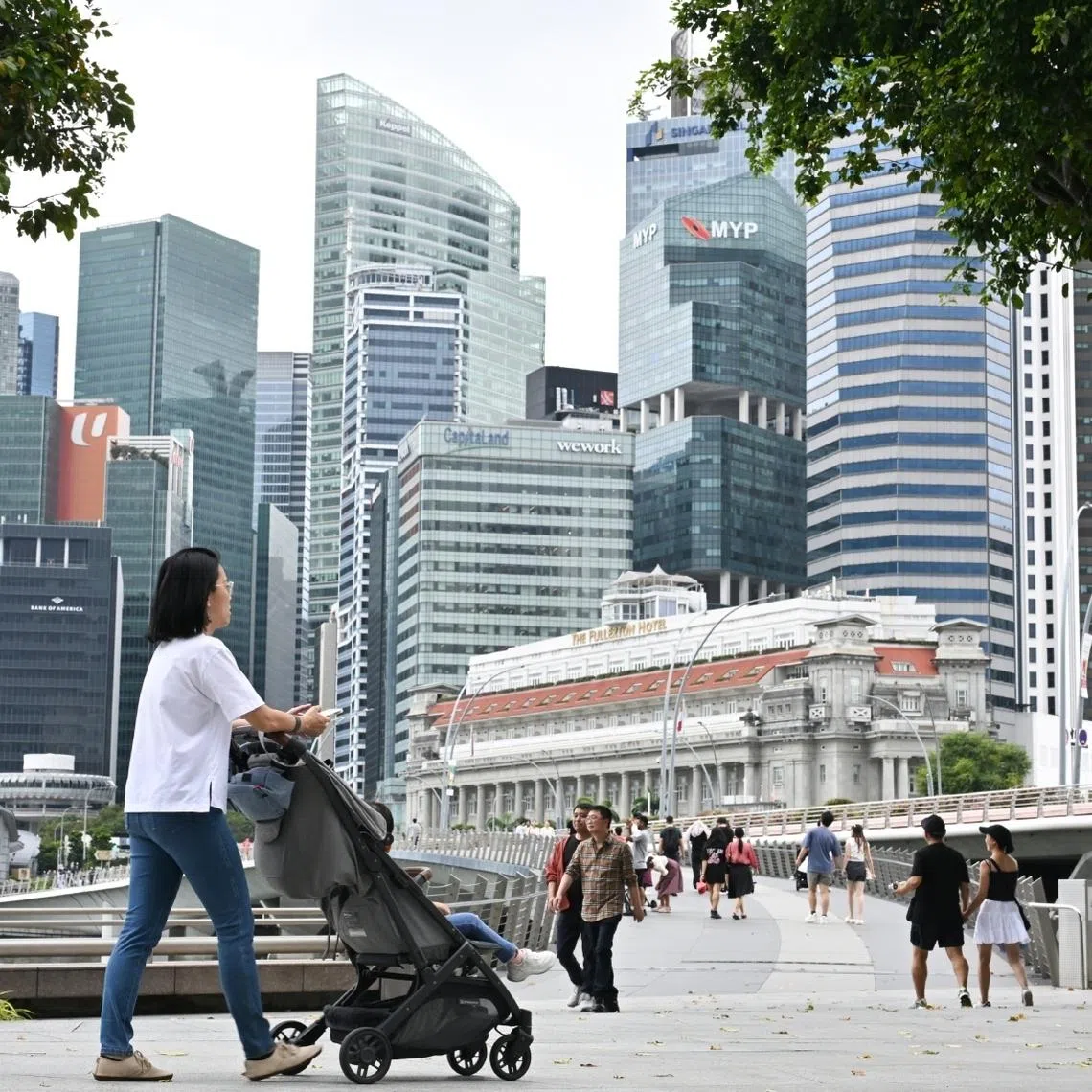 Among resident households, monthly household income grew by 7.7 per cent, from $11,558 in 2024 to $12,446 in 2025 before adjusting for inflation.