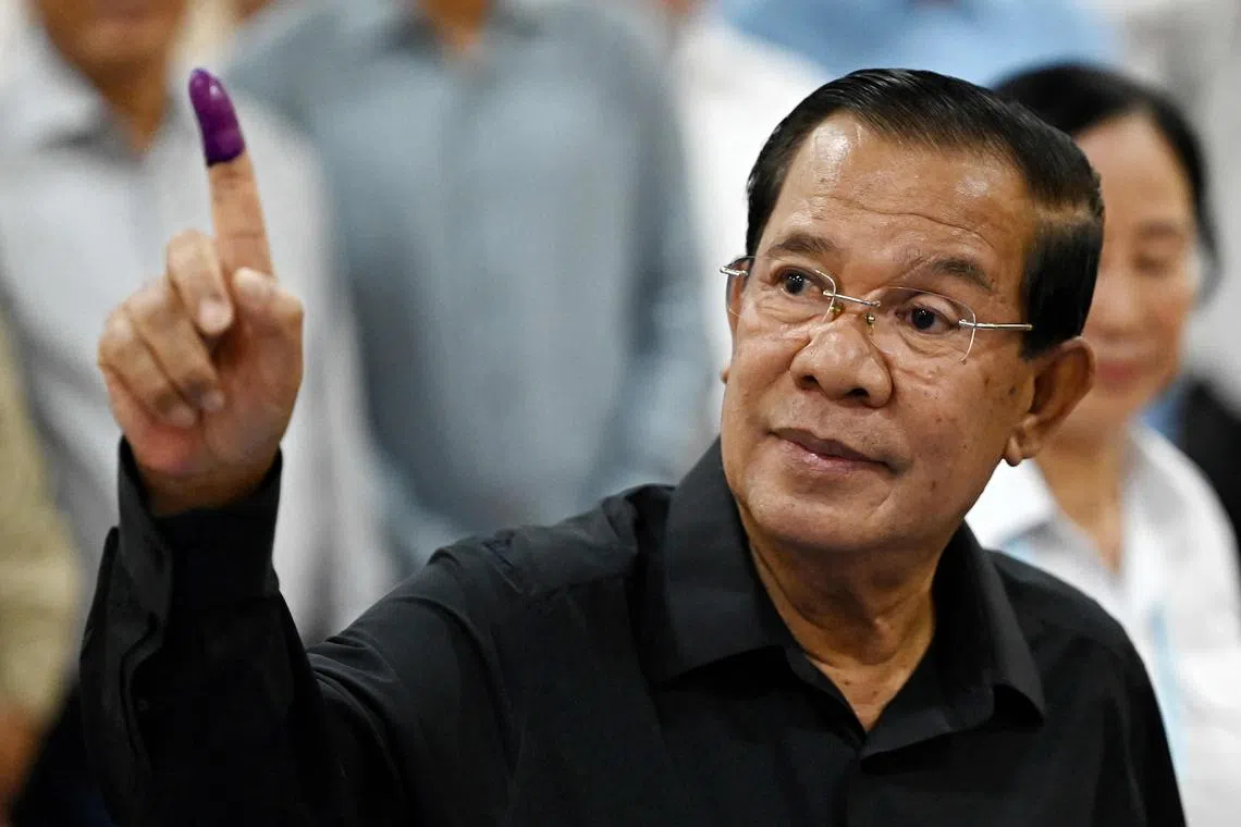 Former Cambodian leader Hun Sen aid “extremists” tried to kill him and his family with a drone.