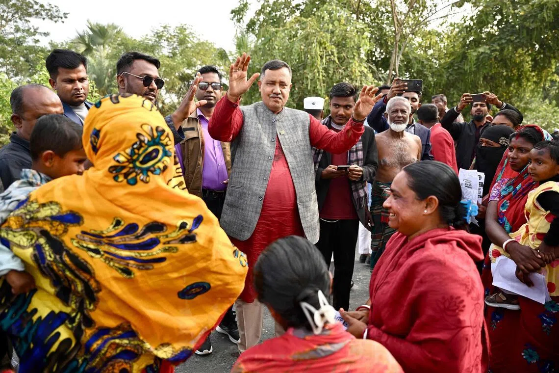 Jamaat-e-Islami party nominated Krishna Nandy from a Hindu‑majority constituency long held by the Awami League..