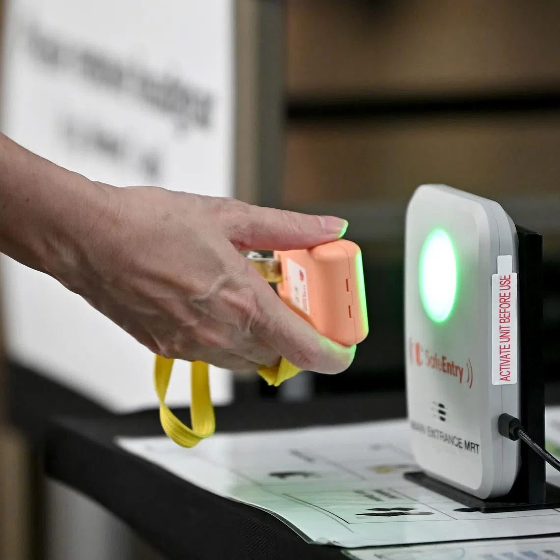 For TraceTogether tokens, the public may recycle it at any 3-in-1 e-waste bins located across the island.