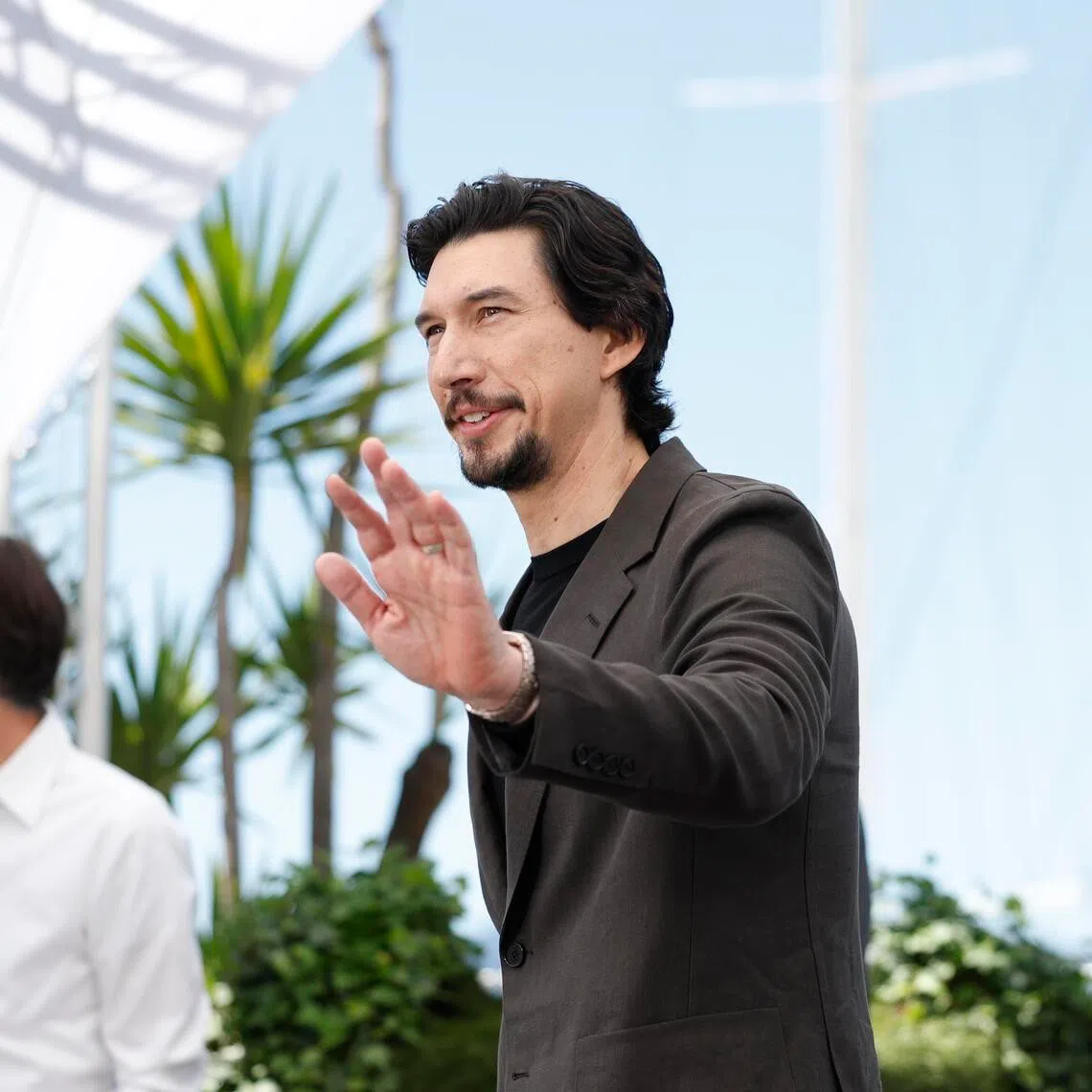 Adam Driver was at the Cannes Film Festival to promote the new crime thriller Paper Tiger.