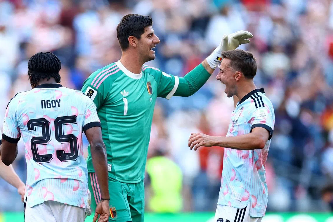 Courtois is rated among the best keepers in world football.
