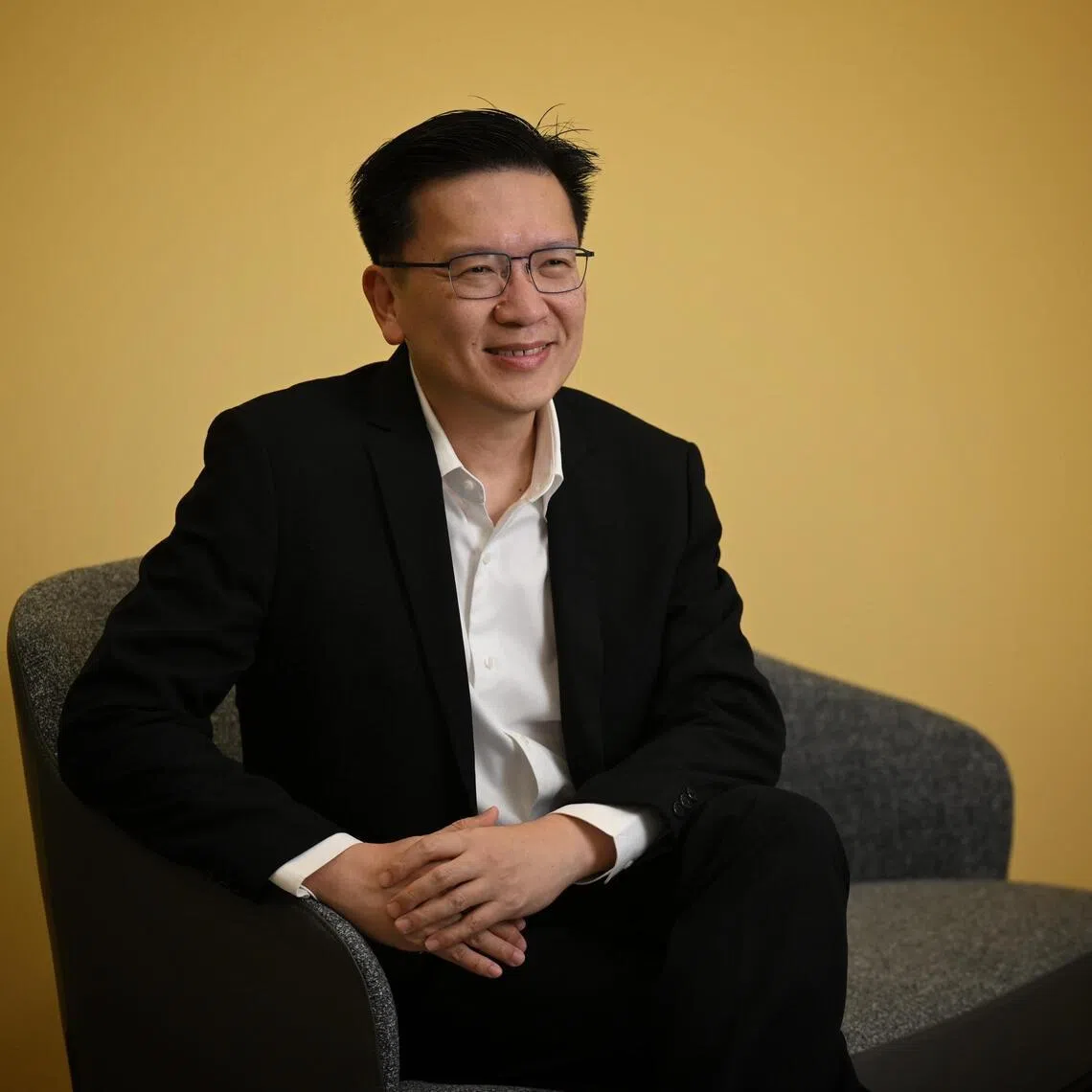 ST20251201_202572400961/ saceo/ Chong Jun Liang/
 Dr Tan Min-Han from Lucence for the column - CEO Insights, photographed on Dec 1, 2025.
