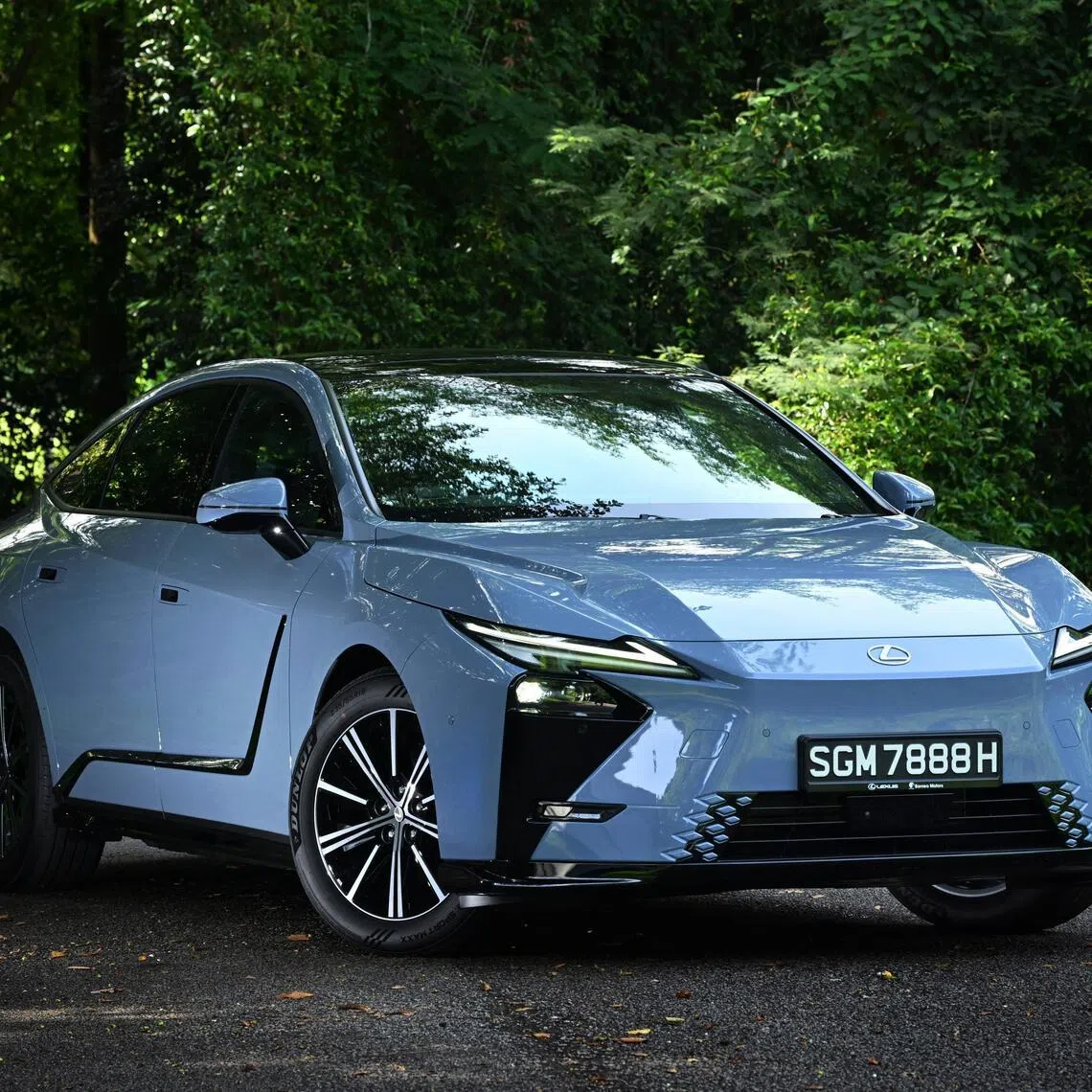Lexus ES350e, the first electric Lexus four-door saloon, for Life Motoring review on June 15, 2026.