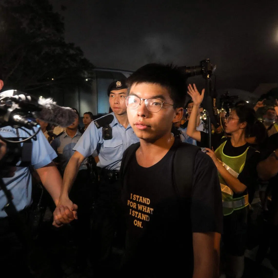 Joshua Wong was charged in 2025 under the city’s Beijing-imposed national security law in a move slammed by rights groups.