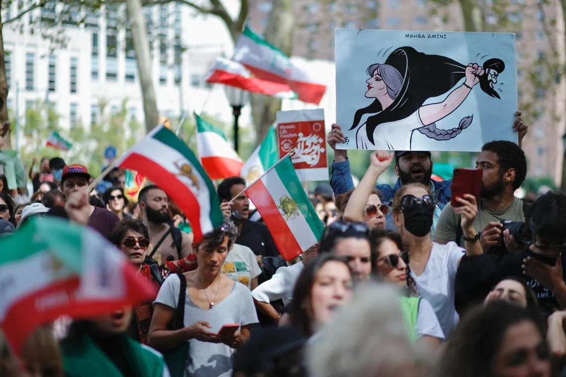 The push to step up penalties comes a year after a wave of protests sparked by the death of 22-year-old Mahsa Amini.