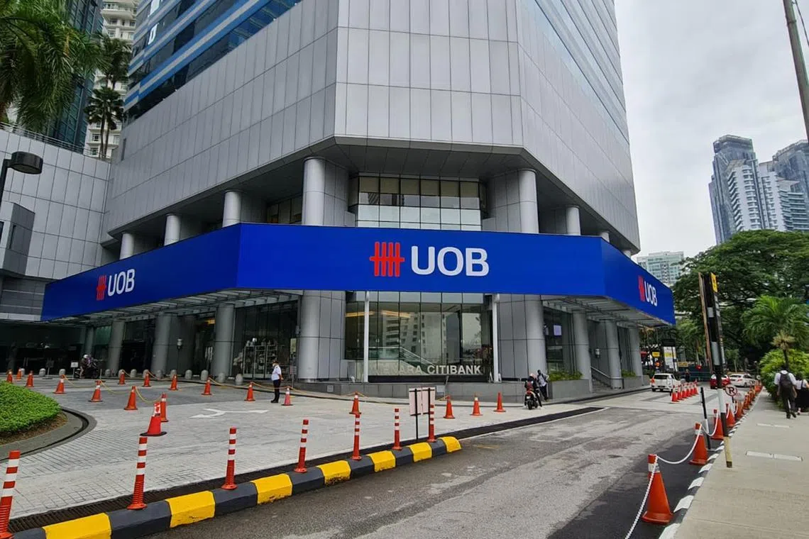 pauob - Pic 1: The UOB Menara Citibank branch in Kuala Lumpur. 

Desk: Business
Credit: UOB