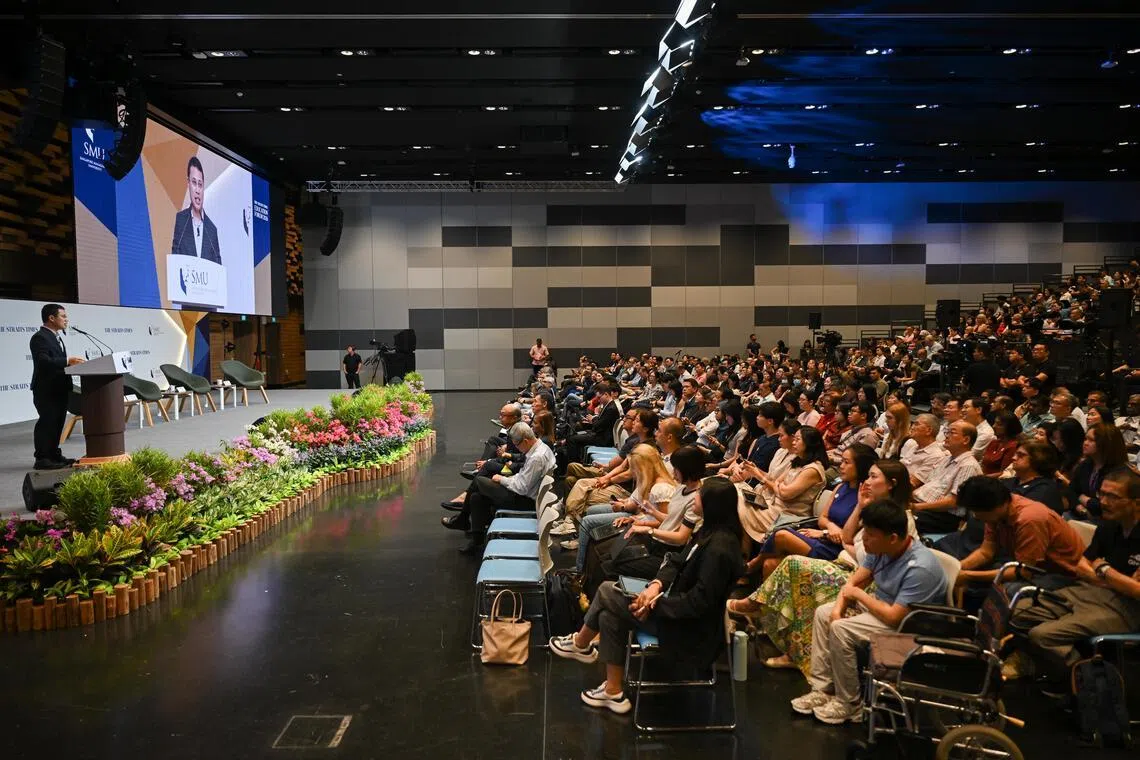 Mr Lee said the Ministry of Edcuation (MOE) will strengthen research on how AI can advance tertiary-level teaching, by supporting inter-IHL AI projects through its Tertiary Education Research Fund. 