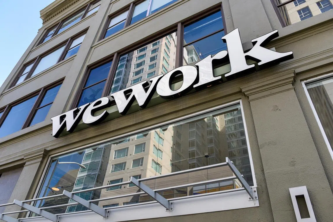 WeWork, whose meteoric rise and fall reshaped the office sector globally, sought US bankruptcy protection on Monday.