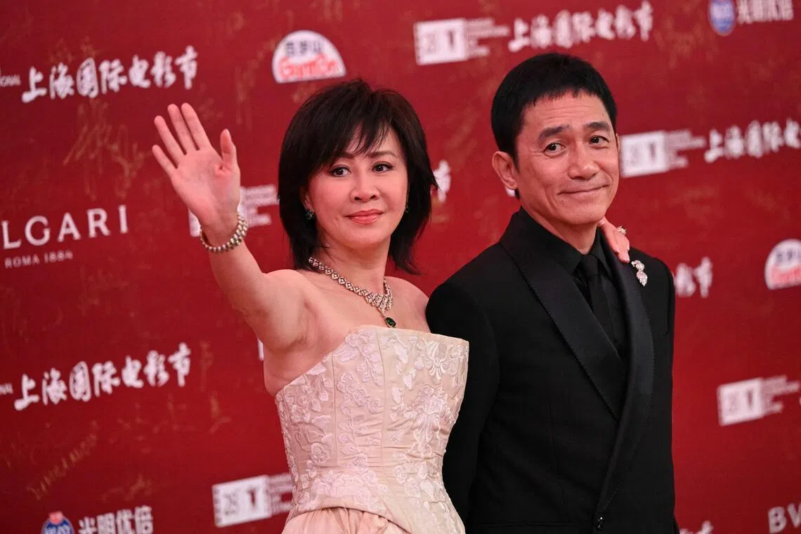 Carina Lau and Tony Leung dated for 20 years before getting married in 2008.